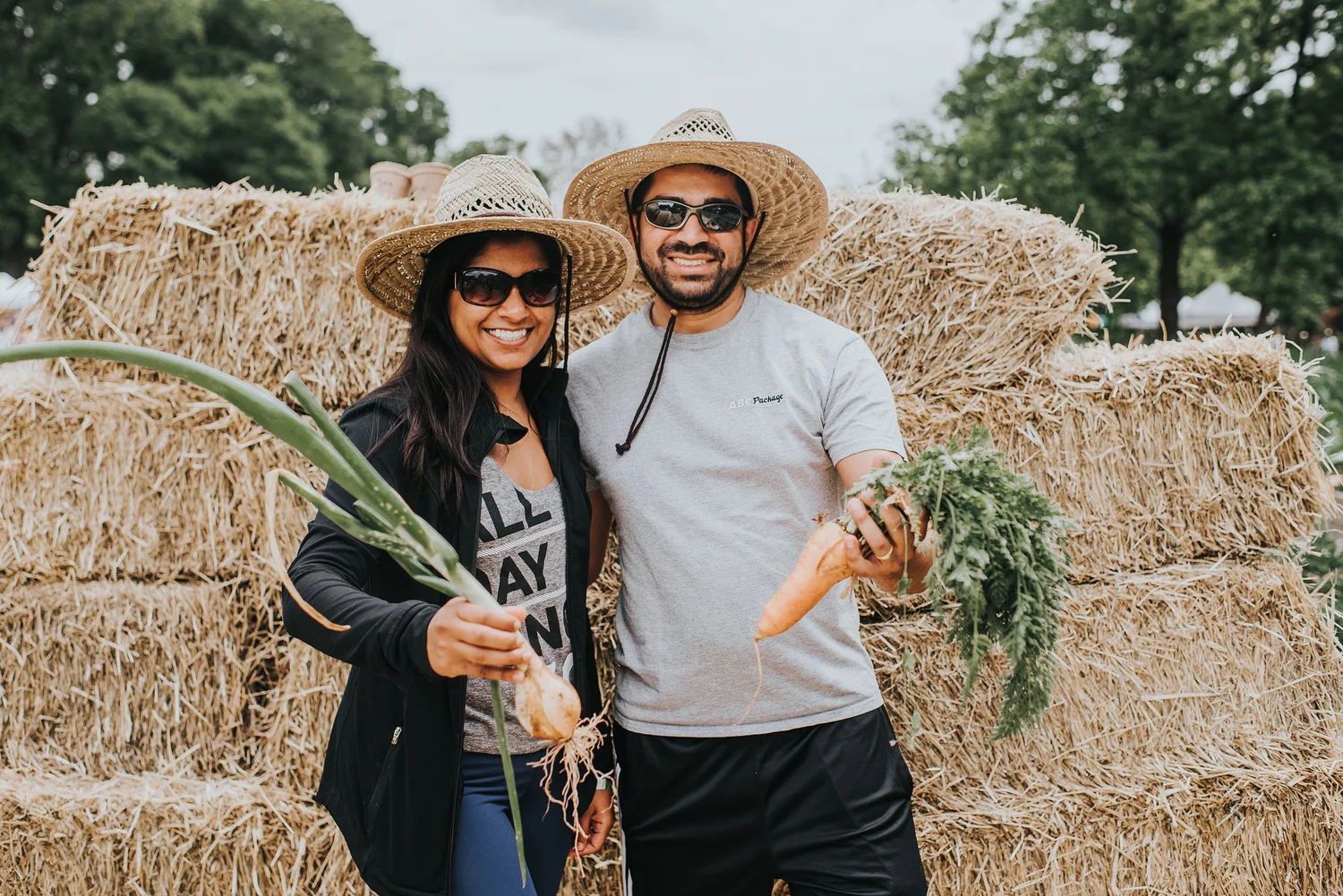 Sejakgomo Farm community members at Atlanta urban agriculture event
